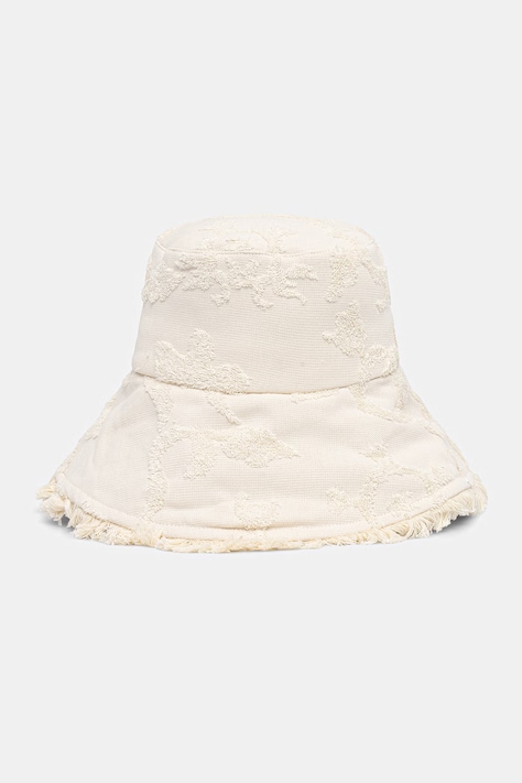 OAS kapelusz damski bawełniany beżowy 603001-3501