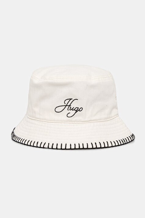 HUGO klobúk dámsky bavlnený Bayla-SB béžový 50561324