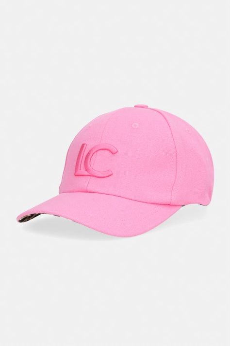 Lola Casademunt czapka z daszkiem bawełniana kolor różowy LS2607010