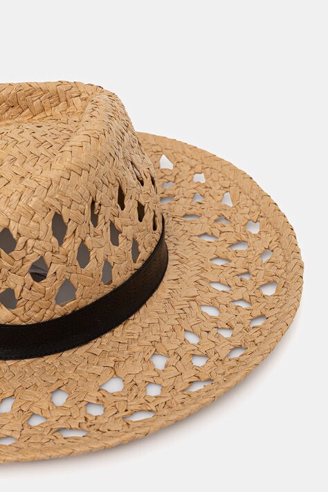 Lola Casademunt kapelusz kolor beżowy LS2607021