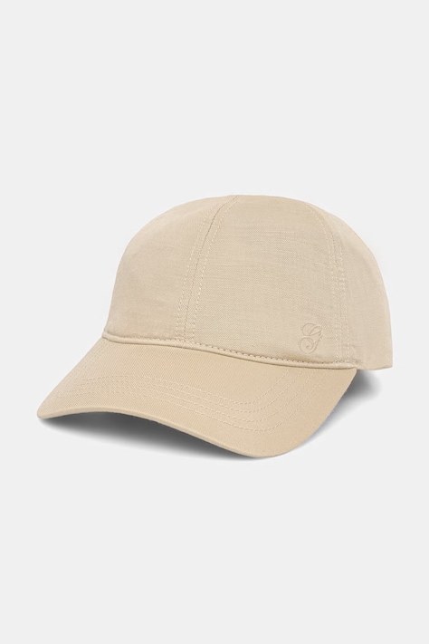 Gant czapka z daszkiem damska beżowa 4901021