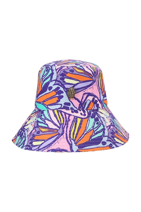 Kurt Geiger London bucket hat damski bawełniany Kensington multicolor 5630753609