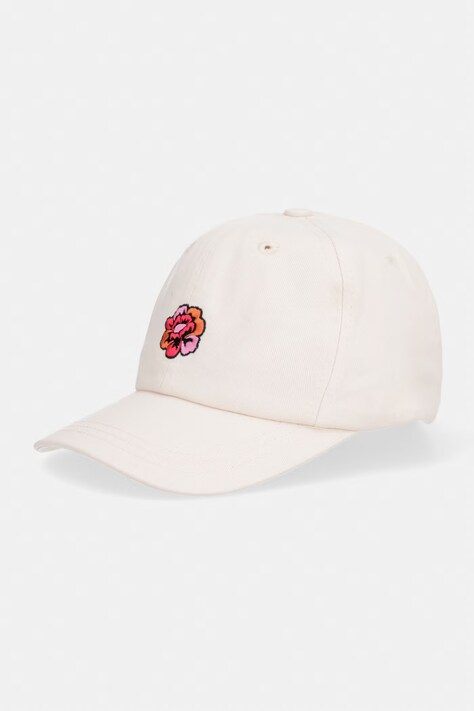 Rip Curl czapka z daszkiem damska bawełniana CARIOCA beżowa 07QWHE