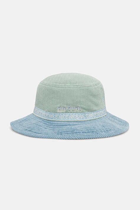 Rip Curl kapelusz bucket damski sztruksowy turkusowy 06NWHE