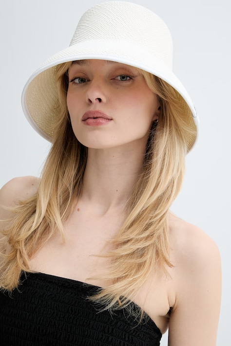 LE SH KA headwear kapelusz damski White Bucket beżowy White Bucket