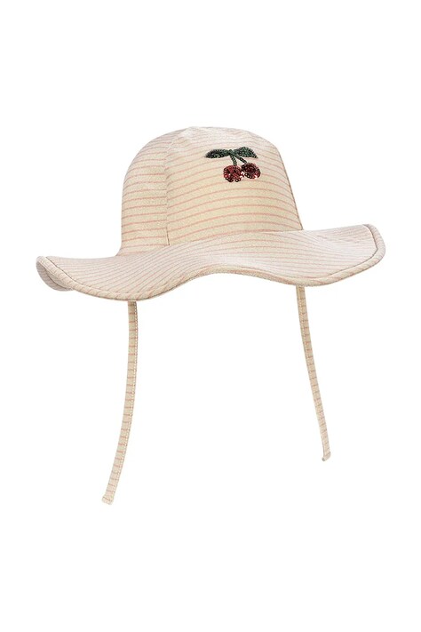 Konges Sløjd kapelusz dziecięcy JADE SWIM HAT kolor beżowy KS104858