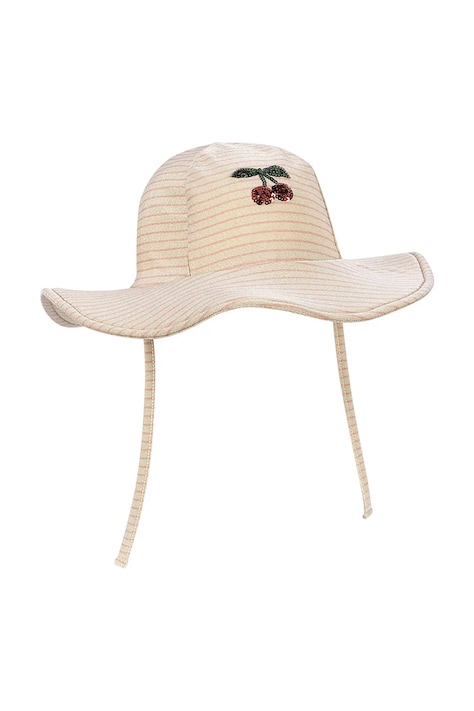 Konges Sløjd kapelusz dziecięcy JADE SWIM HAT kolor beżowy KS104858