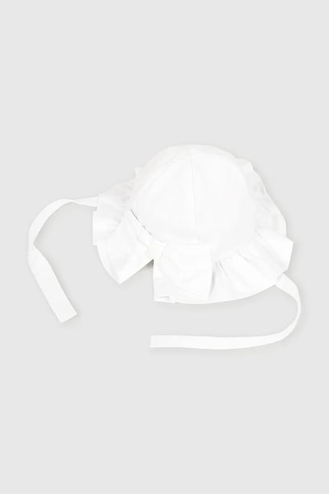 Detský klobúk Mayoral Newborn biela farba biela, 9070
