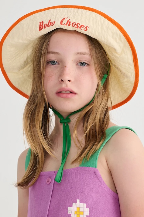 Παιδικό καπέλο Bobo Choses χρώμα: ροζ, B126AI021