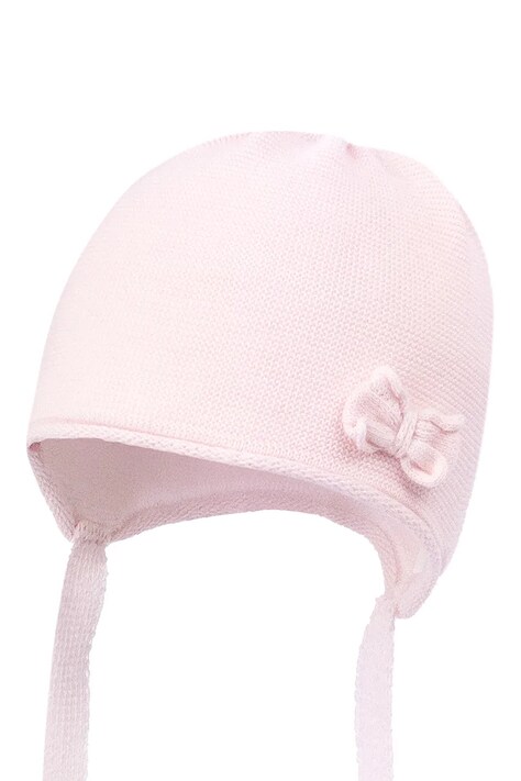 Jamiks czapka dziecięca bawełniana LAILA różowa JWI074