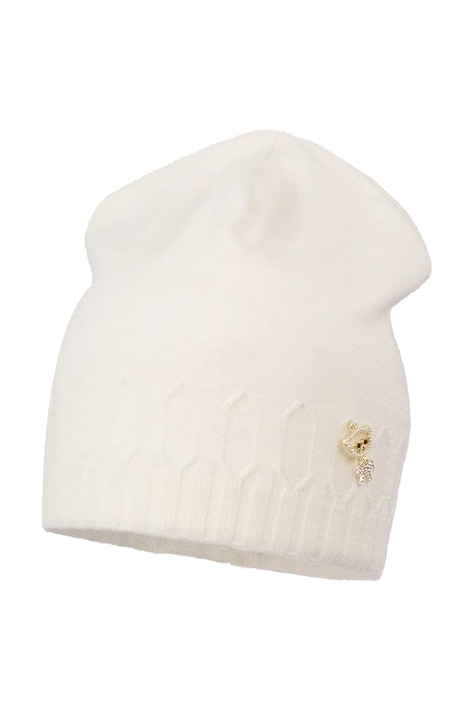 Jamiks czapka dziecięca z wiskozy TINTARELLA beżowa JWI023