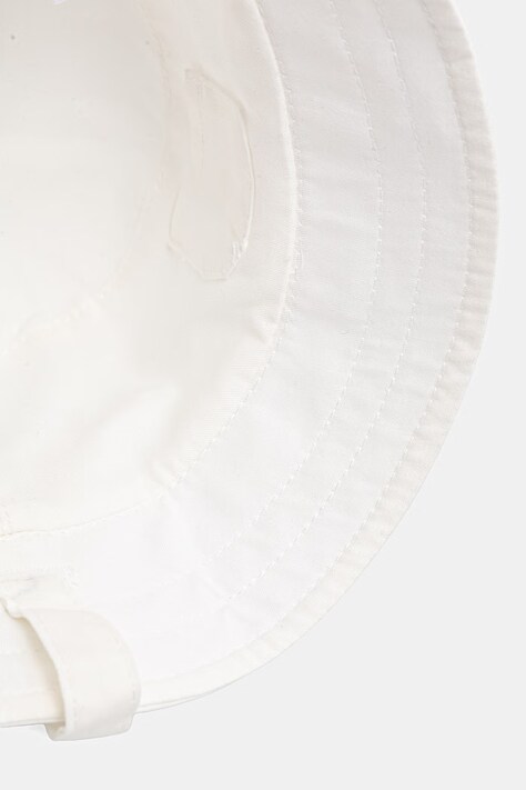 Bavlnená obojstranná detská čiapka Mayoral Newborn biela farba, 9068