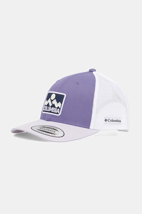 Columbia czapka z daszkiem dziecięca Columbia Youth Snap Back kolor fioletowy 1769681