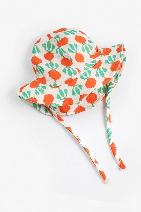 Bobo Choses kapelusz bawełniany dziecięcy Cool Radish kolor biały B126AH041