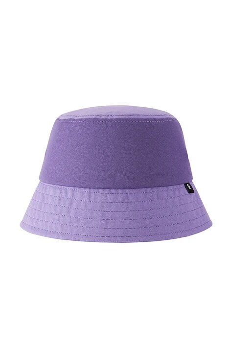 Reima bucket hat dziecięcy bawełniany Siimaa fioletowy 5300153B