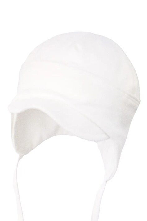 Jamiks czapka niemowlęca bawełniana ARANCINI biała JWI042