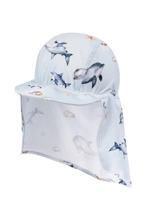 Jamiks czapka z daszkiem dziecięca LEMIKI niebieska JLI141