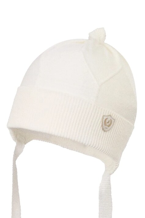 Jamiks czapka dziecięca z wiskozy LUNETTA beżowa JWI030