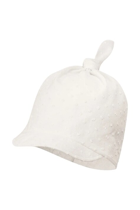 Jamiks dziecięca bawełniana czapka z daszkiem PAFIKA beżowe JLI117