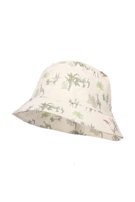 Jamiks kapelusz dziecięcy bawełniany TULE beżowy JLI046