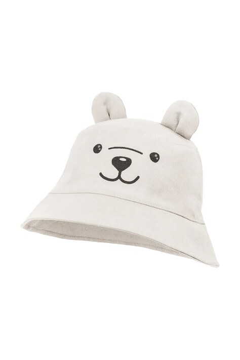 Jamiks kapelusz dziecięcy lniany VILLY beżowy JLI044