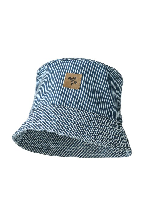 Wheat kapelusz dziecięcy bawełniany niebieski 1804-436-GOTS