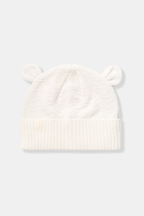 United Colors of Benetton čepice dětská bavlněná béžová 60L4AA013