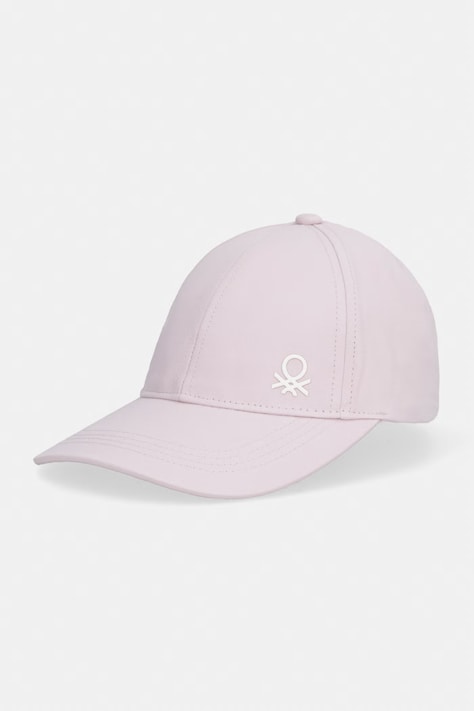 United Colors of Benetton cappello da baseball per bambini in cotone rosa 6WJSRA00D