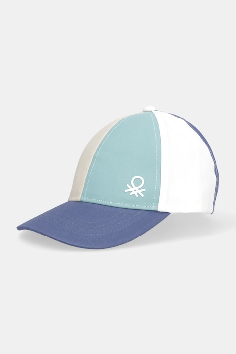 United Colors of Benetton czapka z daszkiem dziecięca bawełniana multicolor 6YE1RA00B