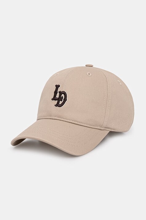 Les Deux baseball cap męska bawełniana LD beżowa 1001635