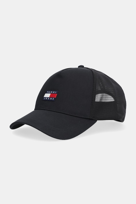 Tommy Jeans czapka z daszkiem kolor czarny AM0AM13850