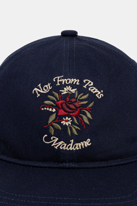 Бавовняна бейсболка Drôle de Monsieur Casquette Slogan Rose — фото 2