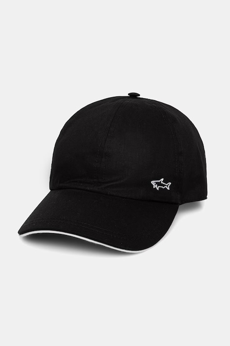 Paul&Shark baseball cap męski bawełniana czarna 99317100