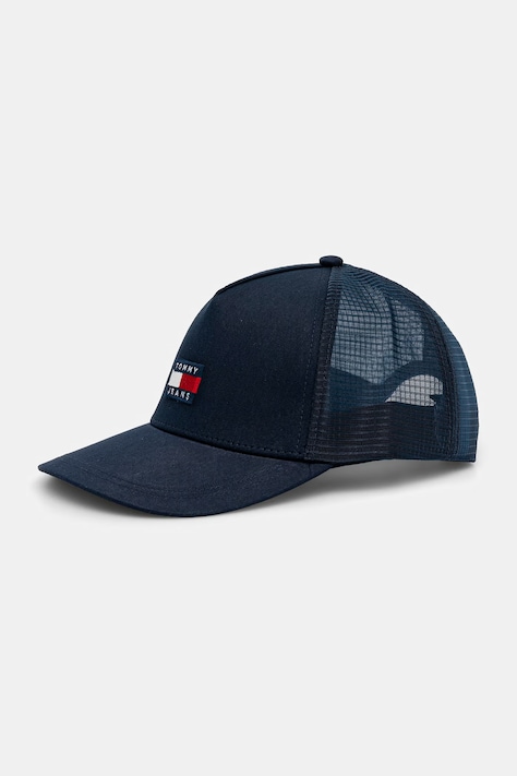 Tommy Jeans шапка trucker мъжка тъмносиня AM0AM14202