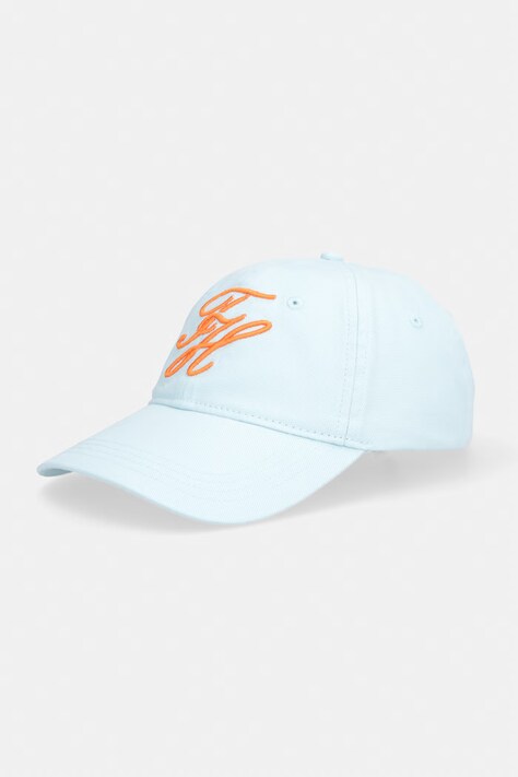 Tommy Hilfiger kapa s šiltom moška bombažna SUMMER modra AM0AM14120