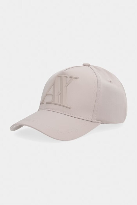 Armani Exchange czapka z daszkiem męska brązowa 954079 CC518