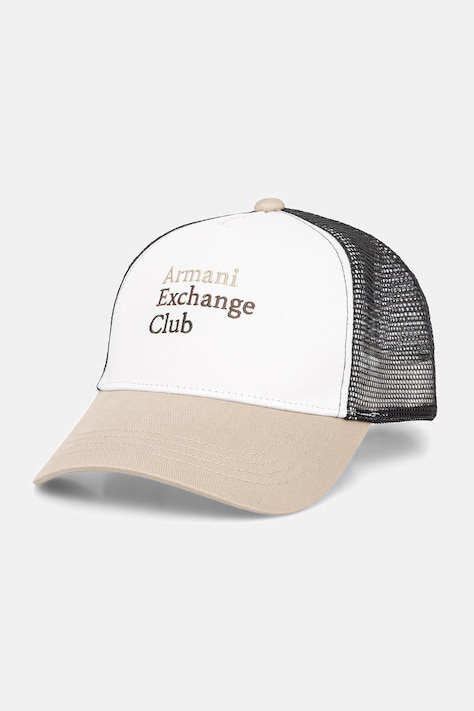 Armani Exchange кепка-тракер чоловіча біла XM002548