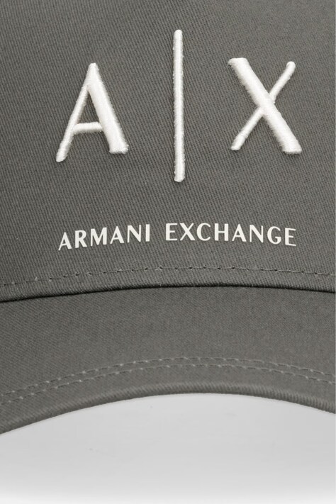 Armani Exchange бейсболка чоловіча бавовняна — фото 2