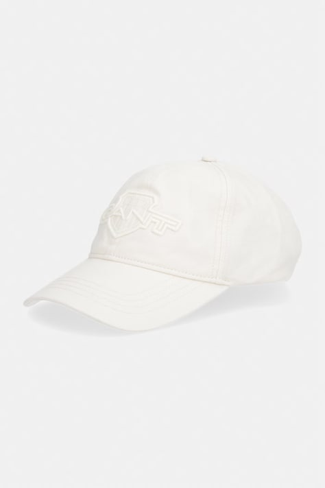 Gant czapka z daszkiem kolor beżowy 9901309