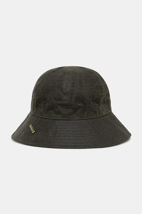 Barbour MHA0959GN71 Bucket Hat bawełniany męski zielony Spectator 6 Panel