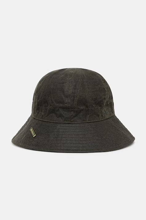 Barbour MHA0959GN71 Bucket Hat bawełniany męski zielony Spectator 6 Panel