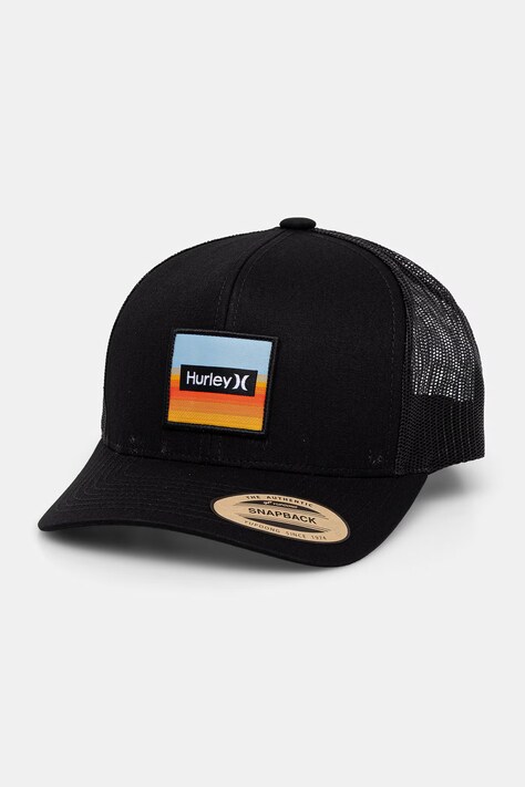 Hurley snapback męski czarny CJ7539