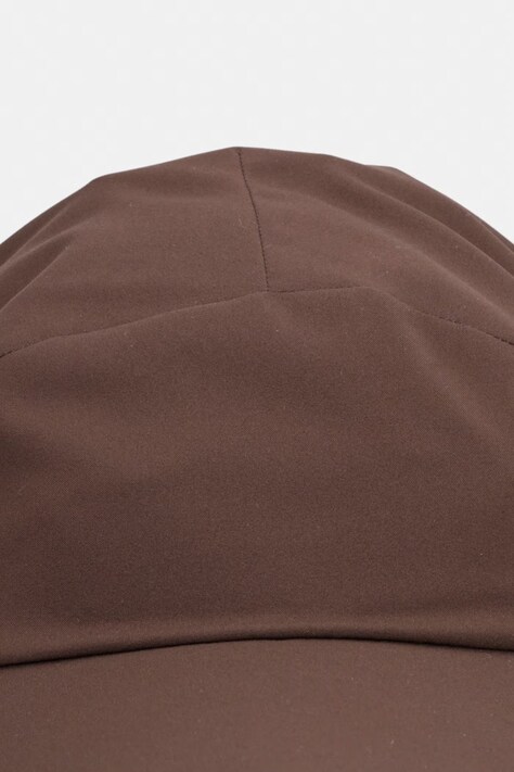 Salomon czapka z daszkiem kolor brązowy LC2836300