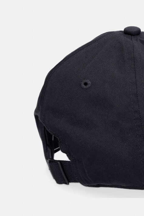 adidas czapka z daszkiem bawełniana kolor czarny KD2109