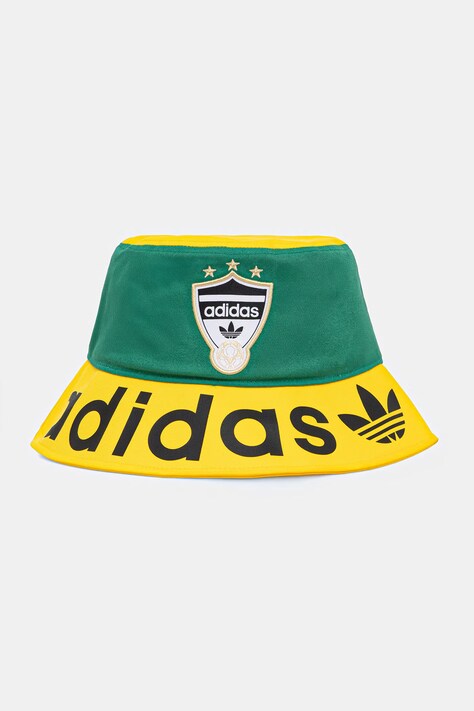 adidas Originals kapelusz bawełniany kolor żółty KE0640