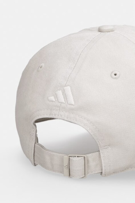 Бавовняна бейсболка adidas — SS26-CAU02Y, бежевий — фото 3