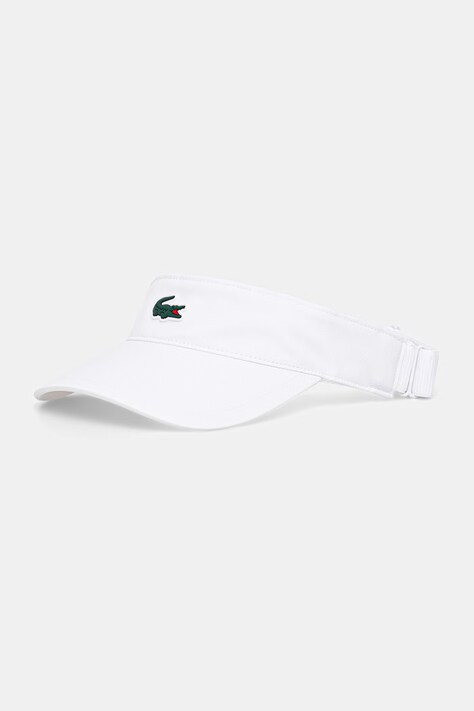 Lacoste daszek kolor biały RK8727