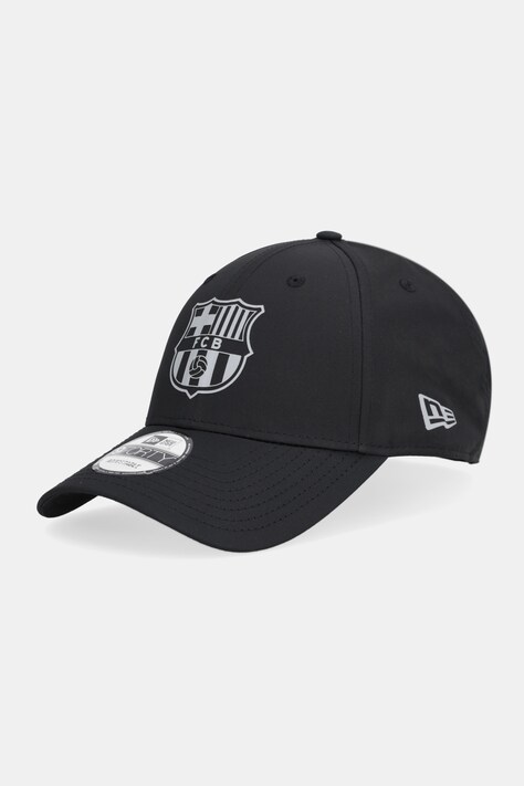 New Era czapka z daszkiem NEW ERA x FC BARCELONA kolor czarny 60846915