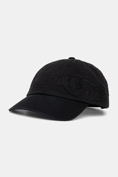 Vans czapka z daszkiem bawełniana czarna VN000T13BLK1