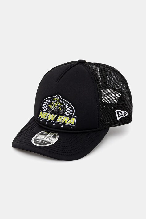 New Era czapka z daszkiem GRAPHIC 9FORTY® MC AF TRUCKER kolor czarny 60771804